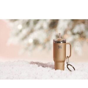 Brand New in Box Stanley Water Bottle Keychain Christmas Tree Ornament